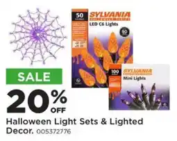 Mills Fleet Farm Sylvania Halloween Light Sets & Lighted Decor offer
