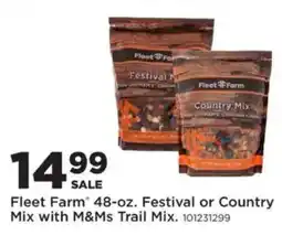 Mills Fleet Farm Fleet Farm Festival or Country Mix with M&Ms Trail Mix offer