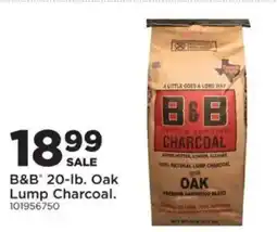 Mills Fleet Farm B&B 20-lb. Oak Lump Charcoal offer