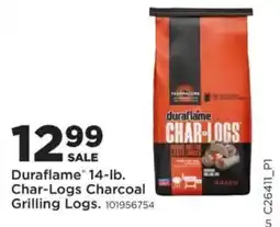 Mills Fleet Farm Duraflame char-logs charcoal grilling logs offer