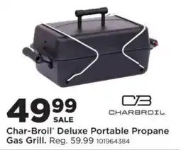 Mills Fleet Farm Char-Broil Deluxe Portable Propane Gas Grill offer