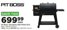 Mills Fleet Farm Pit Boss Navigator 850 Pellet Grill offer