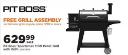 Mills Fleet Farm Pit Boss Sportsman 1100 Pellet Grill with WiFi offer