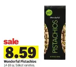 Meijer Wonderful Pistachios offer
