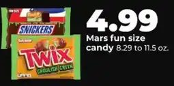 Hy-Vee Mars fun size candy offer