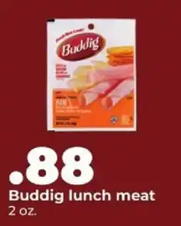 Hy-Vee Buddig lunch meat offer