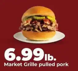 Hy-Vee Market Grille pulled pork offer