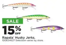 Mills Fleet Farm Rapala Husky Jerks offer