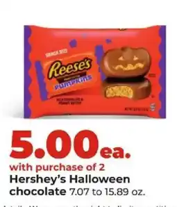 Hy-Vee Reese's Pumpkins offer