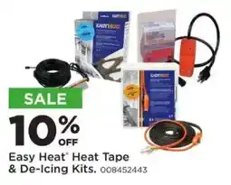 Mills Fleet Farm Easy Heat Heat Tape & De-Icing Kits offer