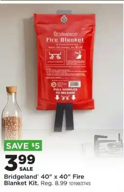 Mills Fleet Farm Bridgeland fire blanket kit offer