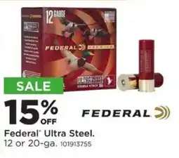 Mills Fleet Farm Federal Ultra Steel offer