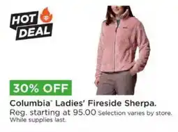 Mills Fleet Farm Columbia Ladies' Fireside Sherpa offer