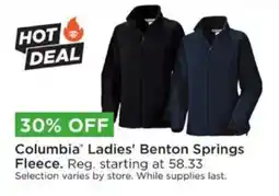 Mills Fleet Farm Columbia Ladies' Benton Springs Fleece offer