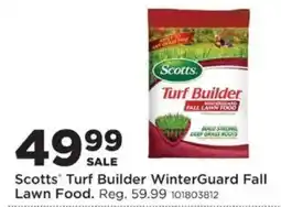Mills Fleet Farm Scotts Turf Builder WinterGuard Fall Lawn Food offer