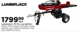 Mills Fleet Farm Lumberjack 37-ton log splitter offer