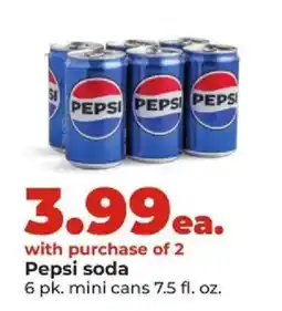 Hy-Vee Pepsi soda offer