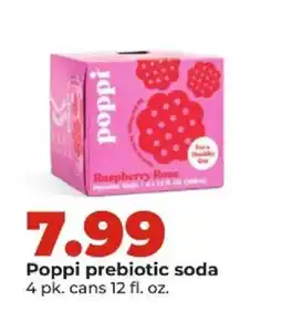 Hy-Vee Poppi prebiotic soda offer