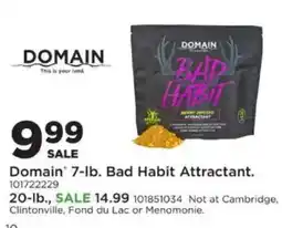 Mills Fleet Farm Domain 7-lb. Bad Habit Attractant offer
