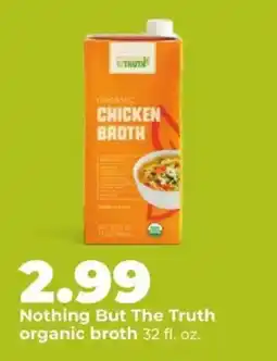 Hy-Vee Nothing But The Truth organic broth offer