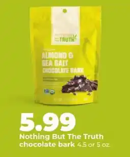 Hy-Vee Nothing But The Truth chocolate bark offer