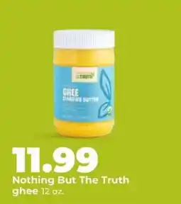 Hy-Vee Nothing But The Truth ghee offer