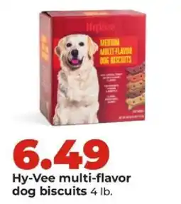 Hy-Vee Hy-Vee multi-flavor dog biscuits offer