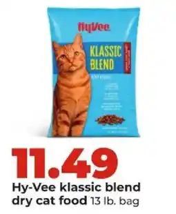 Hy-Vee Hy-Vee klassic blend dry cat food offer