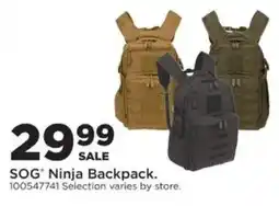 Mills Fleet Farm Sog Ninja Backpack offer
