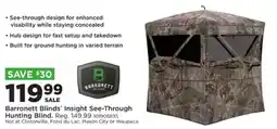 Mills Fleet Farm Barronett Blinds Insight See-Through Hunting Blind offer