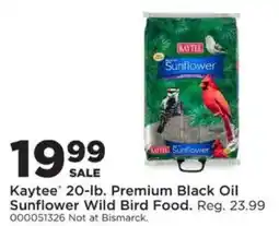 Mills Fleet Farm Kaytee premium black oil sunflower wild bird food offer