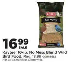 Mills Fleet Farm Kaytee no mess blend wild bird food offer