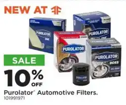Mills Fleet Farm Purolator Automotive Filters offer