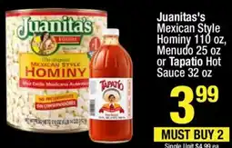 Super King Markets Juanita's Mexican Style Hominy offer