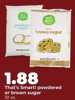 Hy-Vee That's Smart! powdered or brown sugar offer