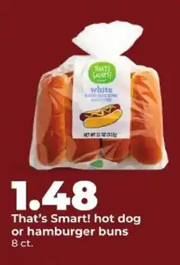 Hy-Vee That's Smart! hot dog or hamburger buns offer