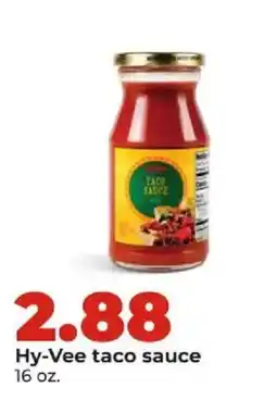 Hy-Vee Hy-Vee taco sauce offer