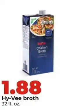 Hy-Vee Hy-Vee chicken broth offer