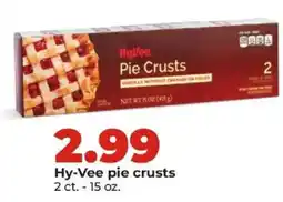 Hy-Vee Hy-Vee pie crusts offer