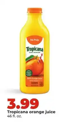 Hy-Vee Tropicana orange juice offer
