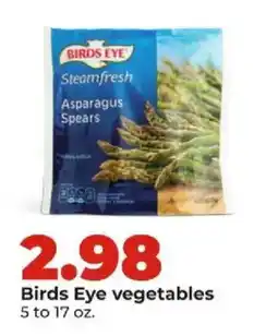 Hy-Vee Birds Eye vegetables offer