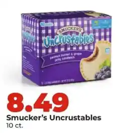 Hy-Vee Smucker's Uncrustables offer