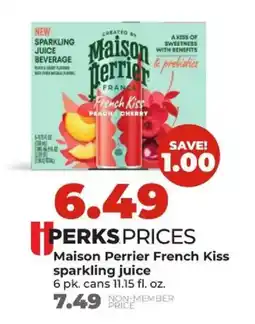 Hy-Vee Maison Perrier French Kiss sparkling juice offer