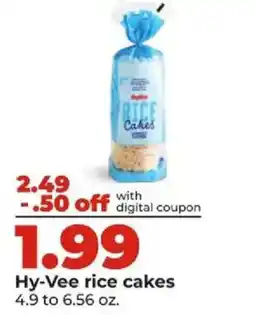Hy-Vee Hy-Vee rice cakes offer