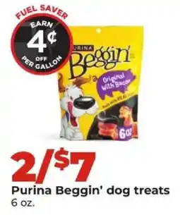 Hy-Vee Purina Beggin' dog treats offer