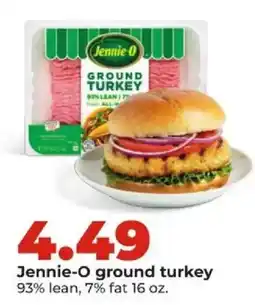 Hy-Vee Jennie-o ground turkey offer