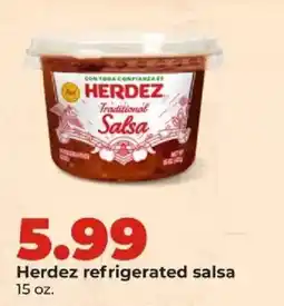 Hy-Vee Herdez refrigerated salsa offer