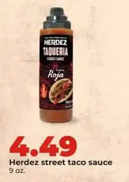 Hy-Vee Herdez street taco sauce offer