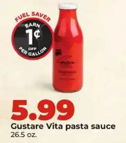 Hy-Vee Gustare Vita pasta sauce offer