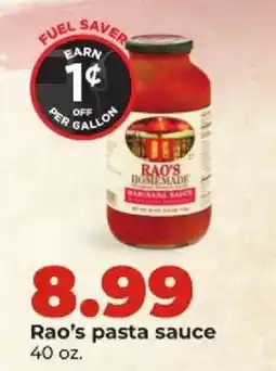 Hy-Vee Rao's pasta sauce offer